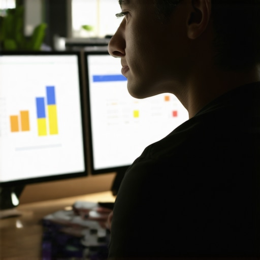 Accountant utilizing AI-based software for real-time tax optimization