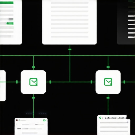 Diagram showing interconnected multi-entity setup in QuickBooks with data flow and reporting features