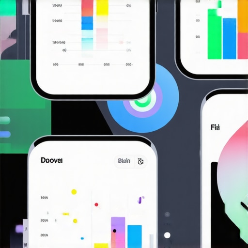 Illustration of AI and blockchain in small business bookkeeping