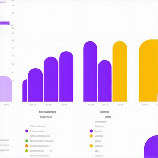 Digital dashboard showing financial analytics and AI integration