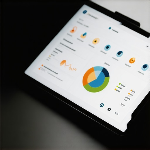 Illustration of digital tax filing system with AI and analytics