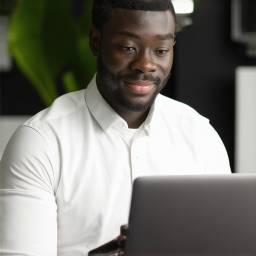 Business owner using AI-powered financial tools for tax planning