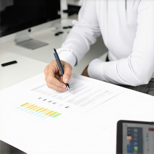 Business owner with CPA reviewing financial documents and digital tools